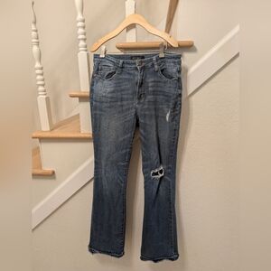 Judy Blue - Women's Distressed Bootcut Jeans - Size 13/31